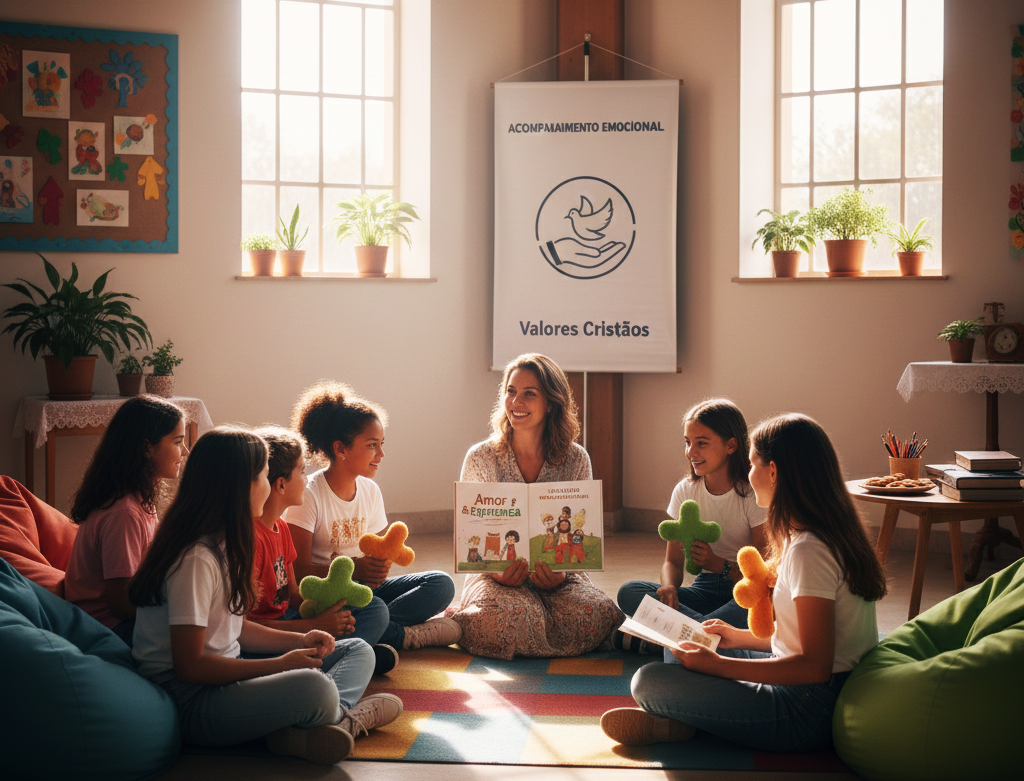 Apoio psicológico leve com base cristã