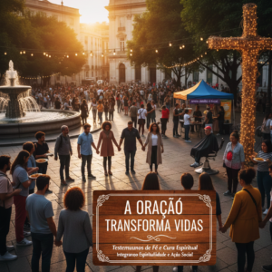 Como a oração transforma vidas Testemunhos de fé e cura espiritual na primeira fase do projeto. Importância de integrar espiritualidade e ação social.