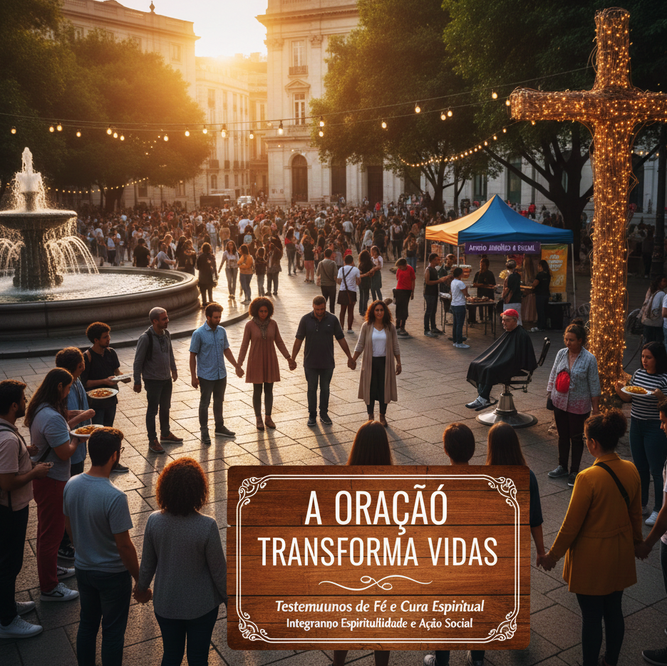 Como a oração transforma vidas Testemunhos de fé e cura espiritual na primeira fase do projeto. Importância de integrar espiritualidade e ação social.